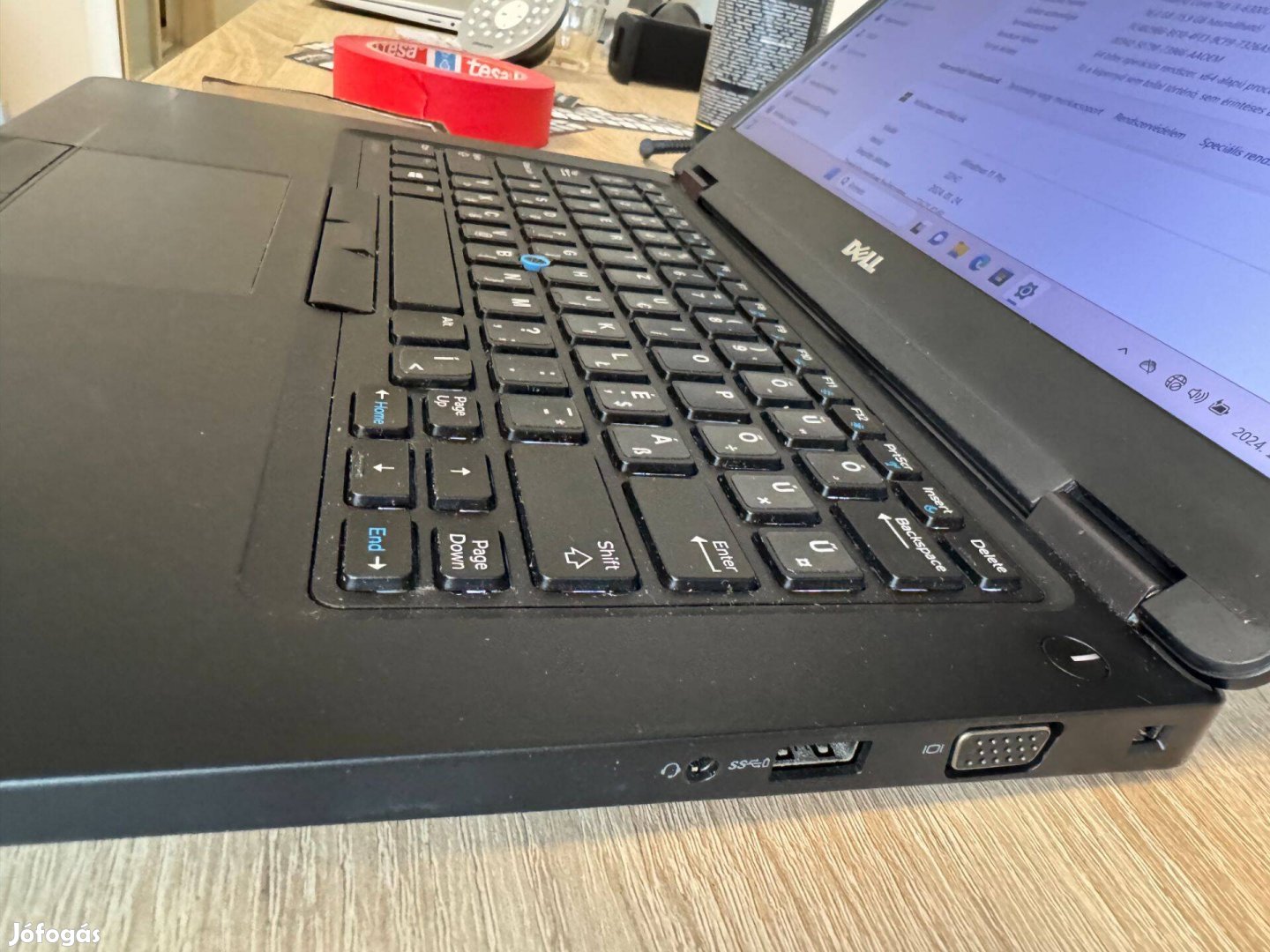 Dell Latitude E5480 Laptop i5-6300u 16gb 256gb vil bill 3hó garancia