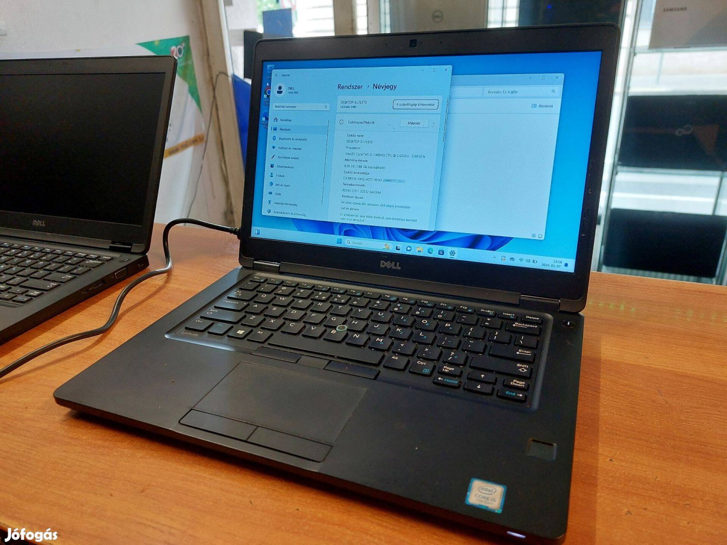 Dell Latitude E5480 (i5 7300u, 8 GB, 256 SSD) kiárusítás!!