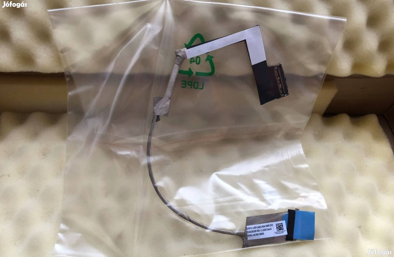 Dell Latitude E5530 kijelző kábel szalagkábel LVDS Xwtcx DC02C002I00