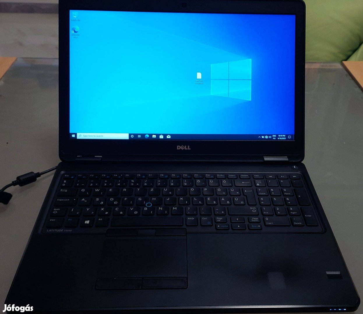 Dell Latitude E5550 16"laptop Inteli5 5300U, 16GB DDR3 RAM, 256GB SSD