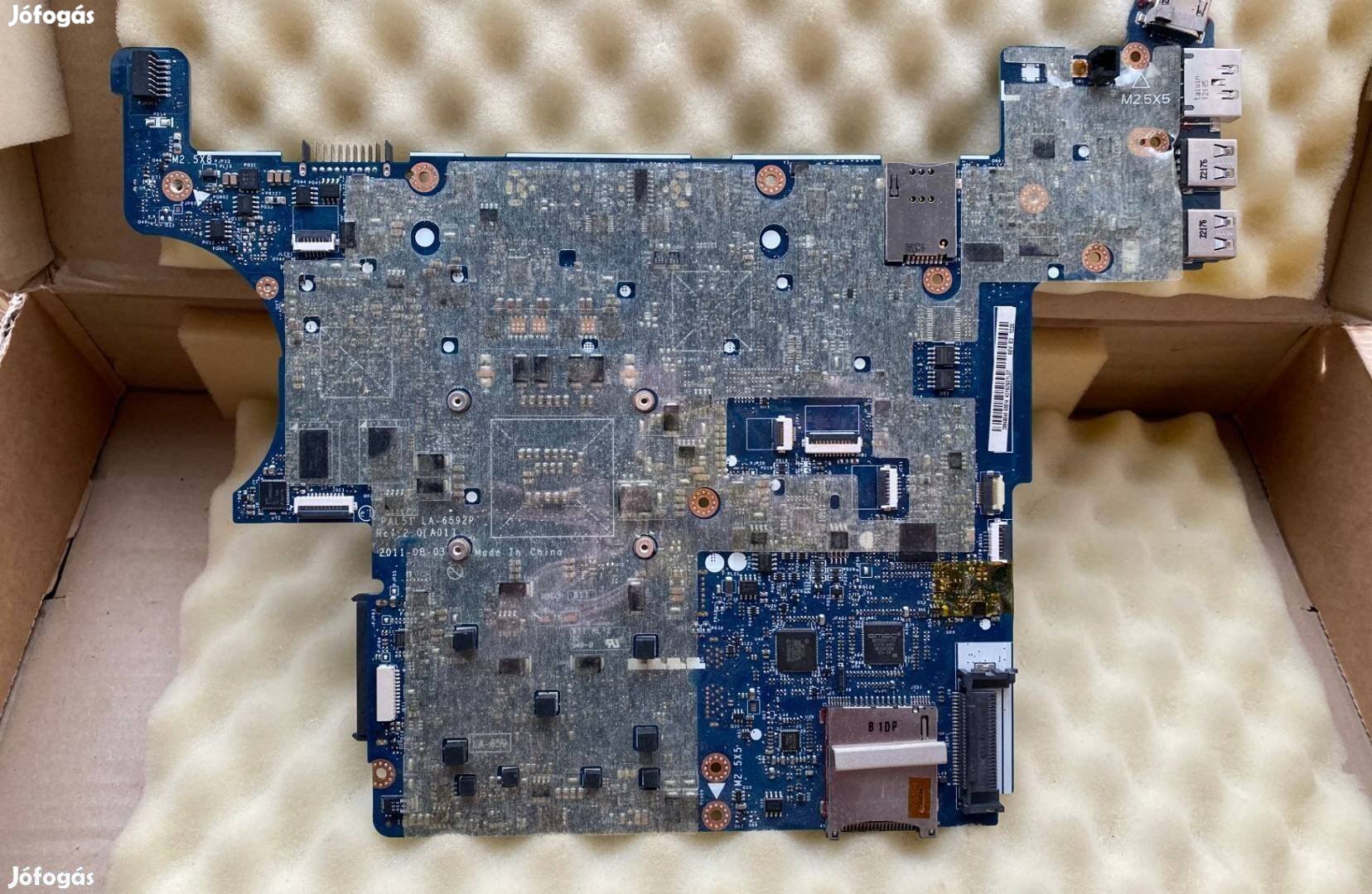 Dell Latitude E6420 alaplap discrete Nvida hibás rossz PH12P LA-6592P