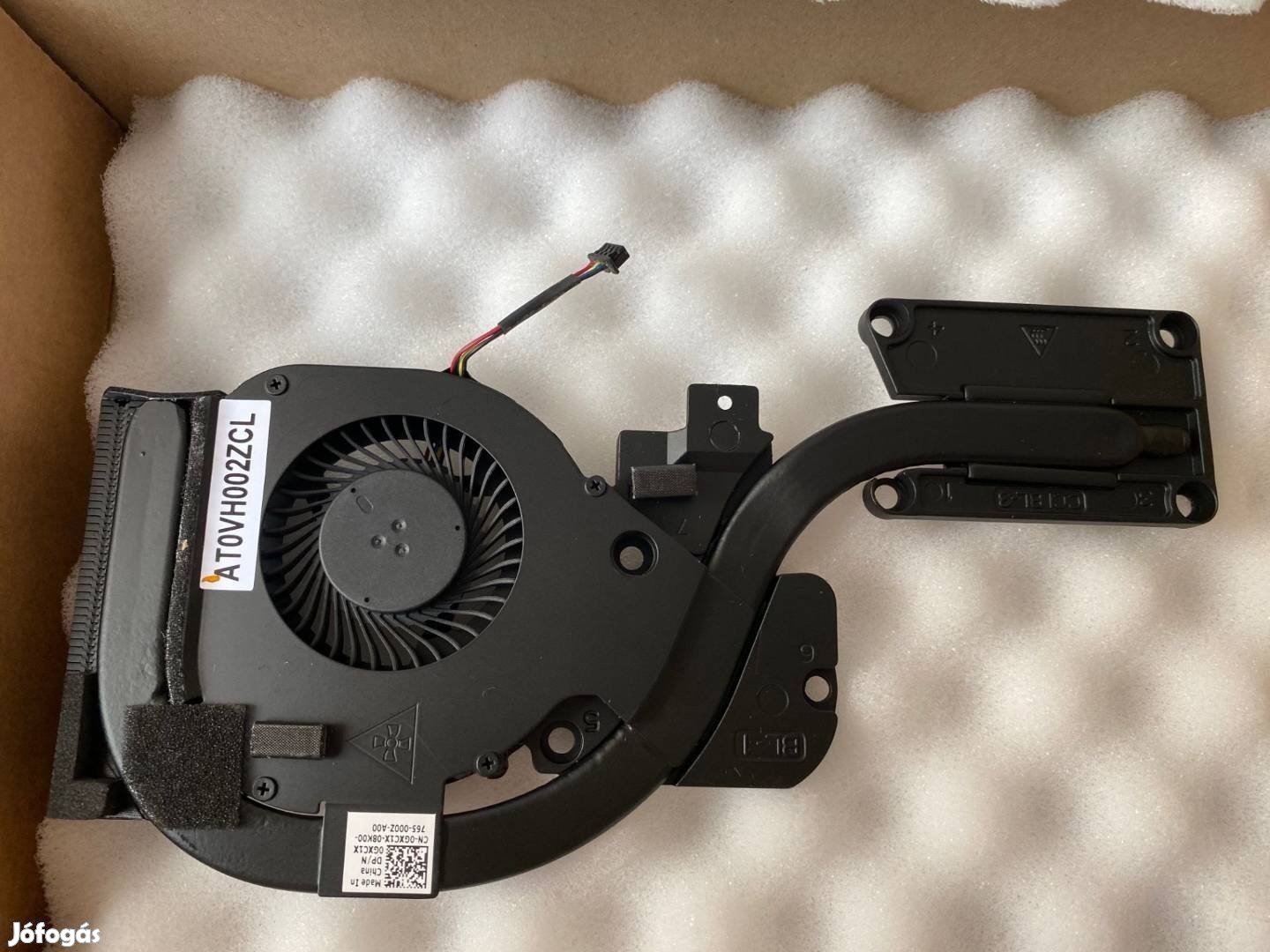 Dell Latitude E6440 heatsink hűtőborda ventiltátor discrete Gxc1X