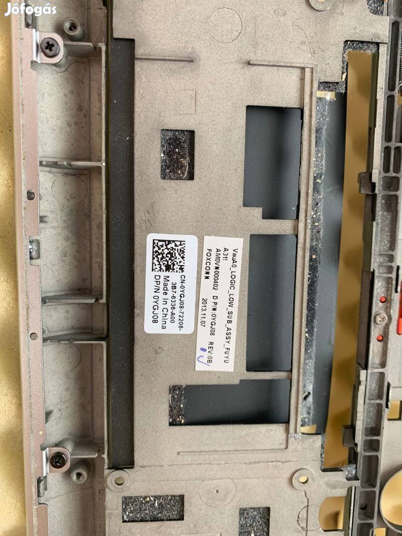 Dell Latitude E7440 bottom base 7440 bottom E7440 bontás Ygj08 0Ygj08