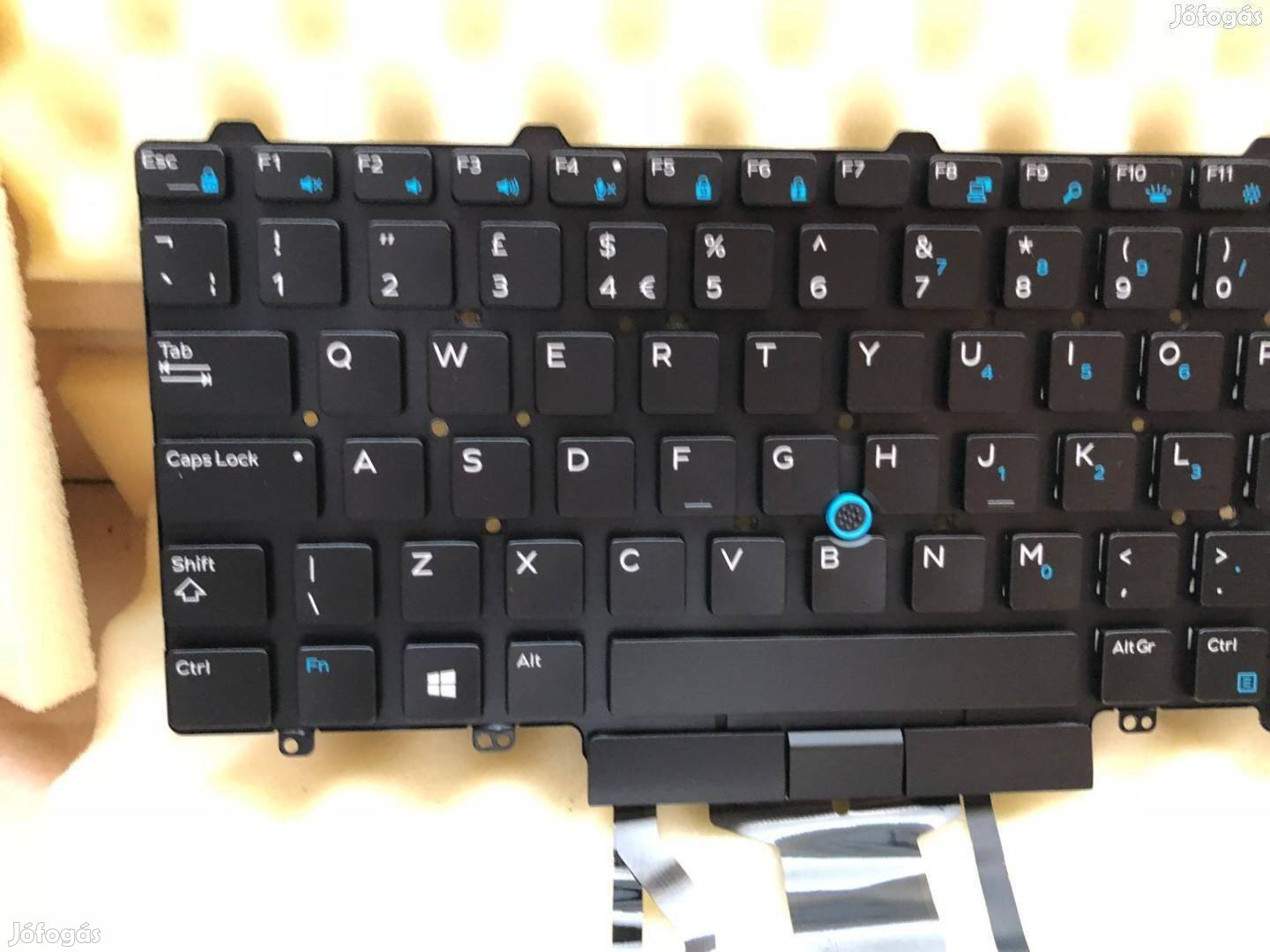 Dell Latitude E7470 E5470 E7480 E5480 angol billentyűzet K9V28