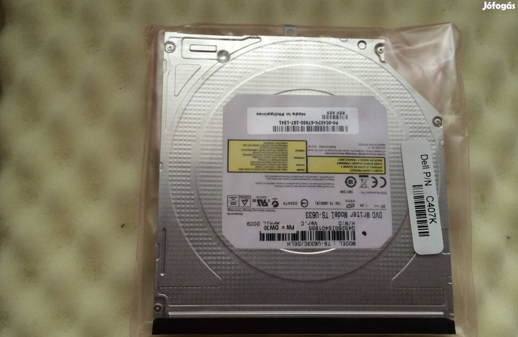 Dell Model TS-U633 CD-RW DVD-RW E4300 DVD C407K 0C407K