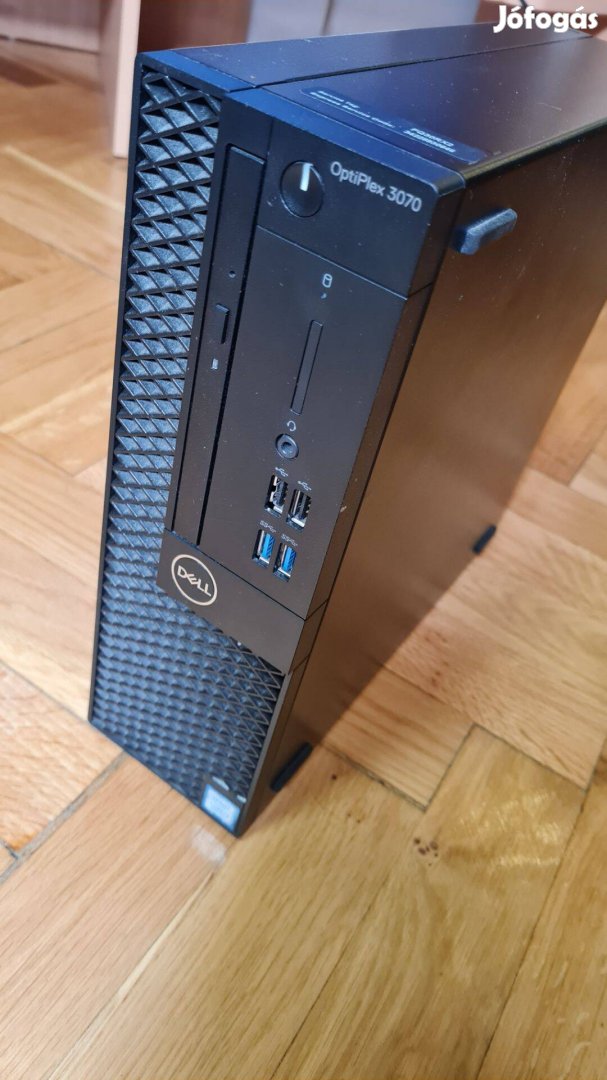 Dell Optiplex 3070 számítógép (I3 9100, 8GB DDR4, 256GB SSD) Win 10pro