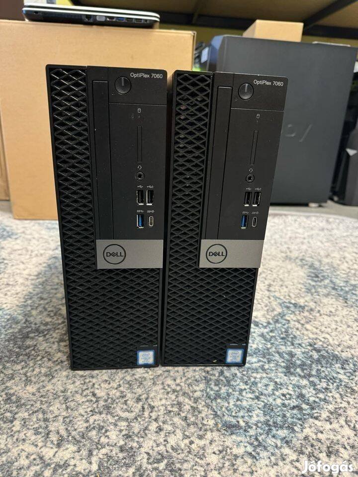 Dell Optiplex 7060 8. gen. I5 PC (Intel I7 8700 12X4600 Mhz, 16 GB)