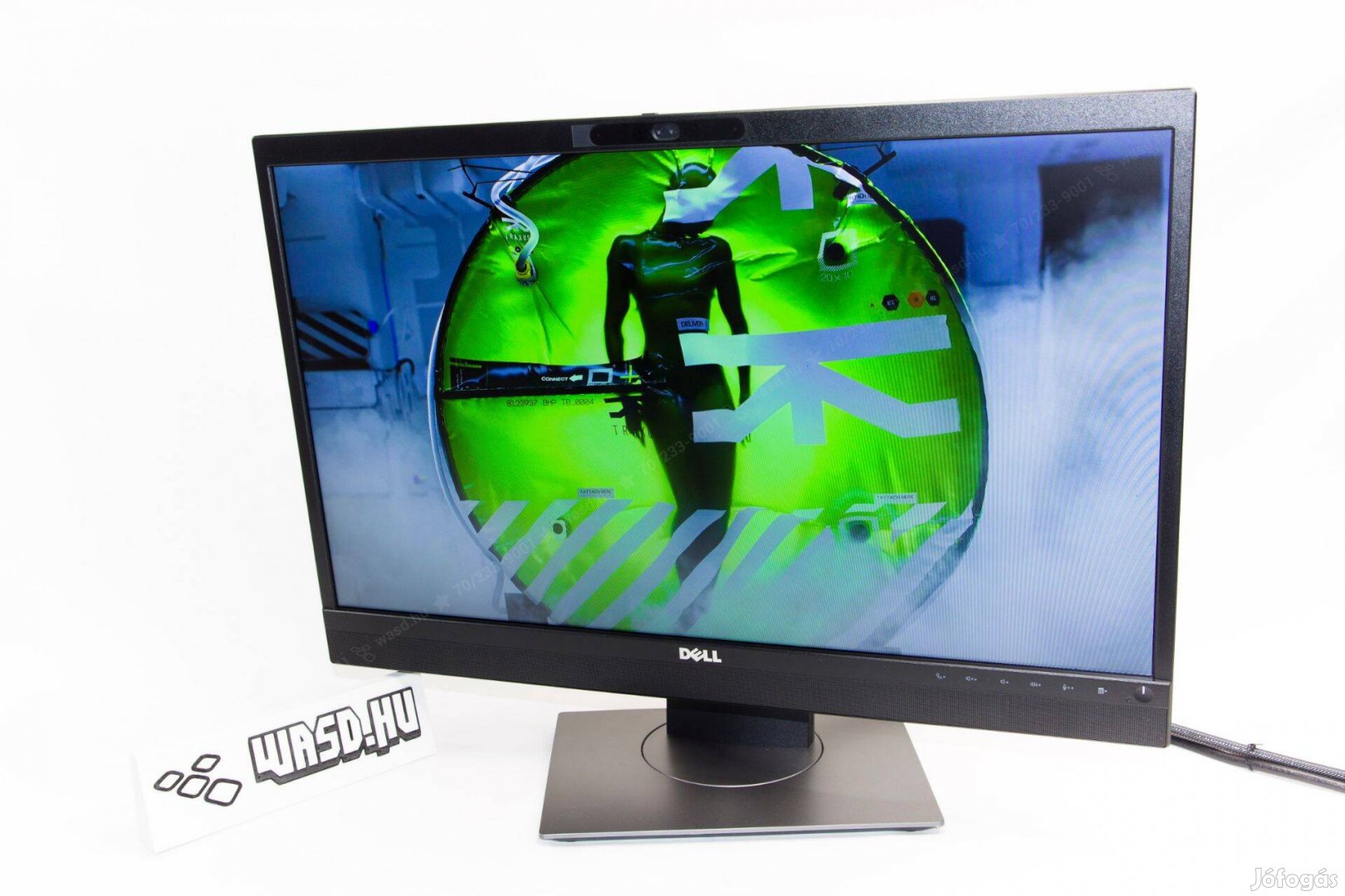 Dell P2418HZm - 24" IPS / 1920x1080 / MATT / pivot monitor garanciával