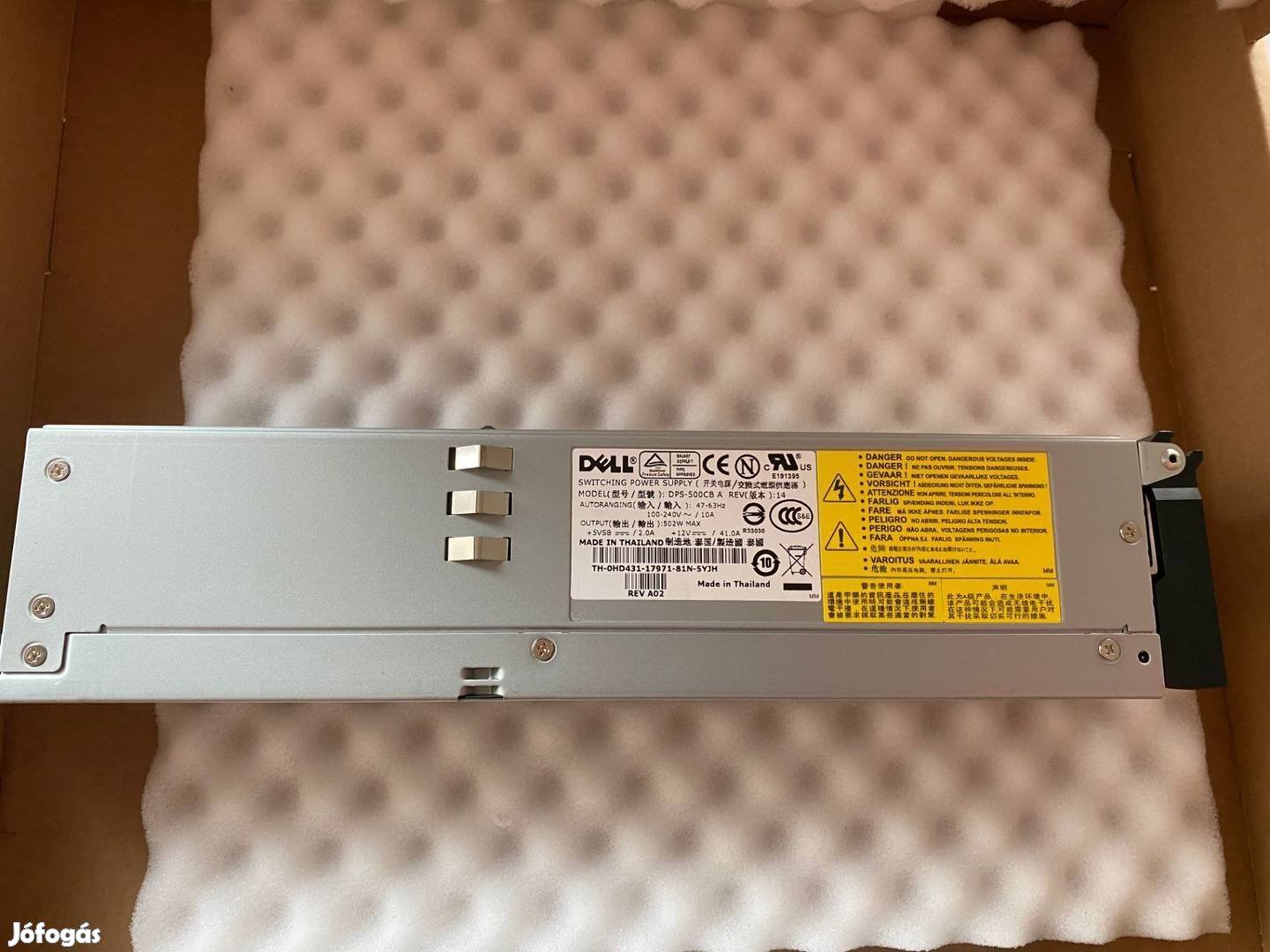 Dell Poweredge 2650 táp 2650 power supply 502W DPS-500CB HD431 0HD431