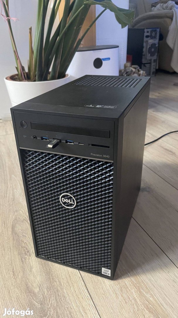 Dell Precision 3640 i5/32GB/1Tbssd/WIFI6 USB-C asztali számító gép