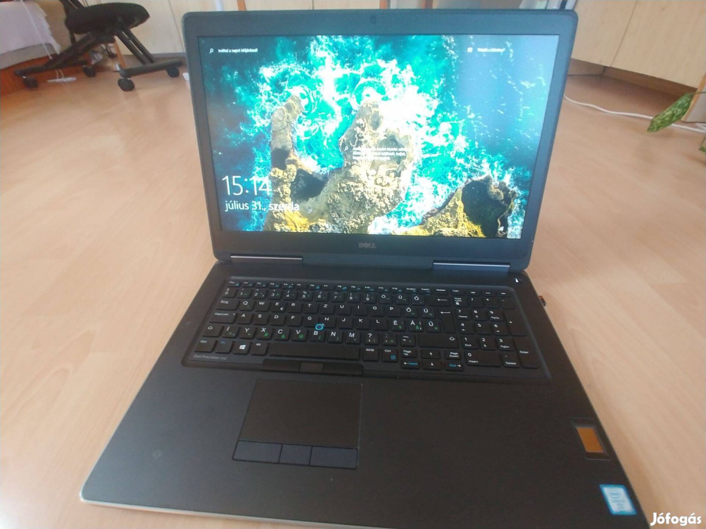 Dell Precision 7710 17'' Tervező lapotop eladó