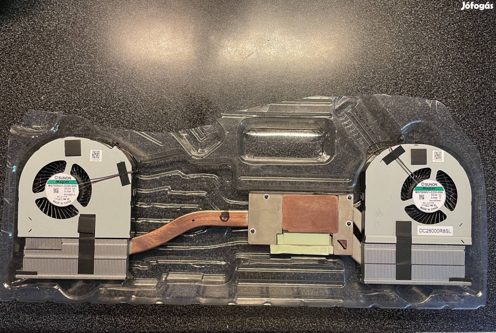 Dell Precision 7750 7760 Komplett_ hűtő