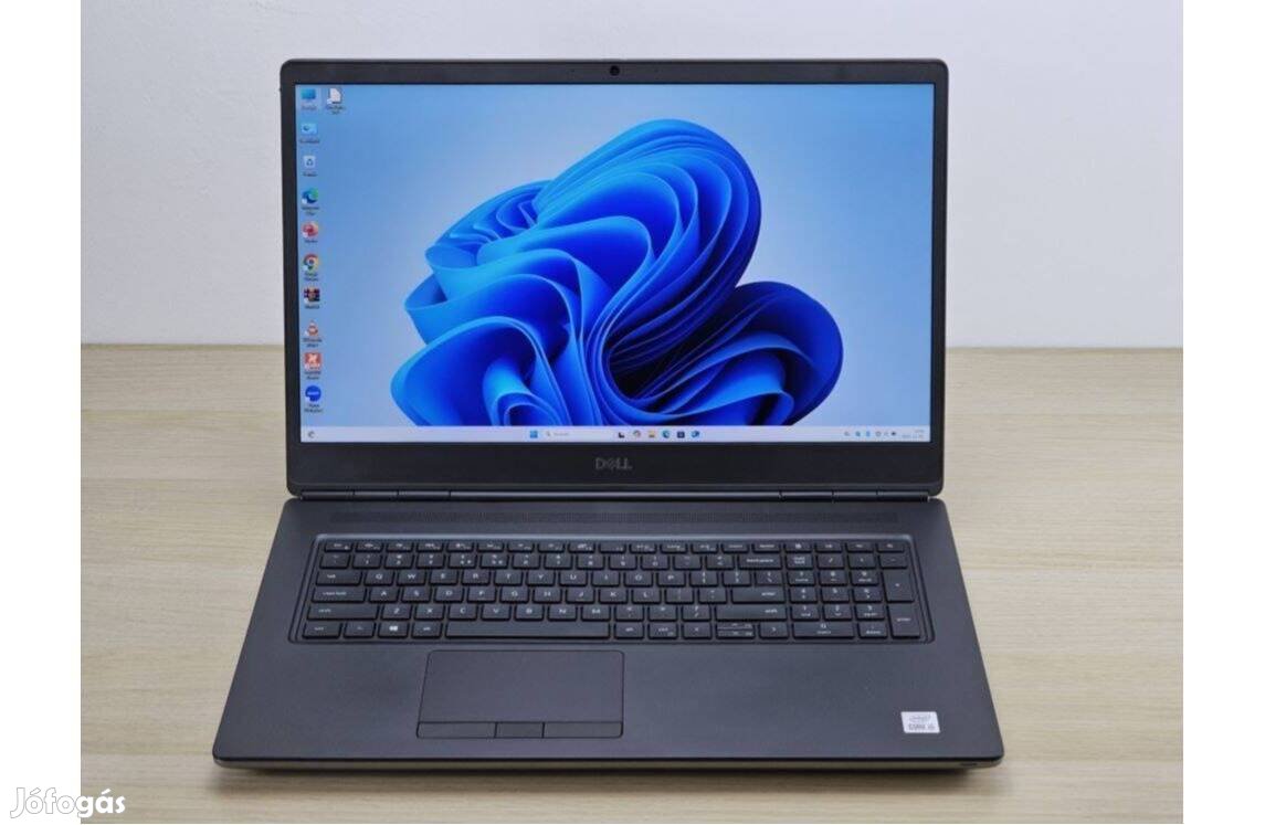 Dell Precision 7750 i5-10400H 24GB RAM - 2 év garancia!