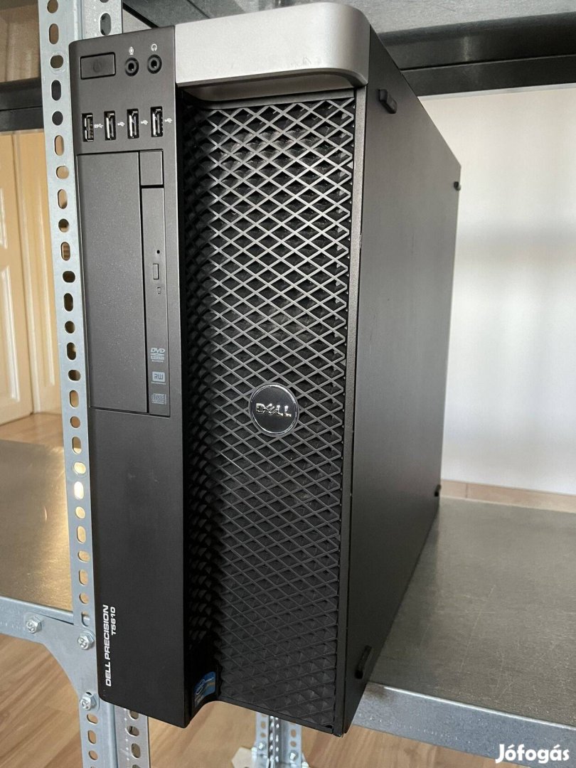 Dell T5610 torony szerver 2x2680 v2 20mag 40szál