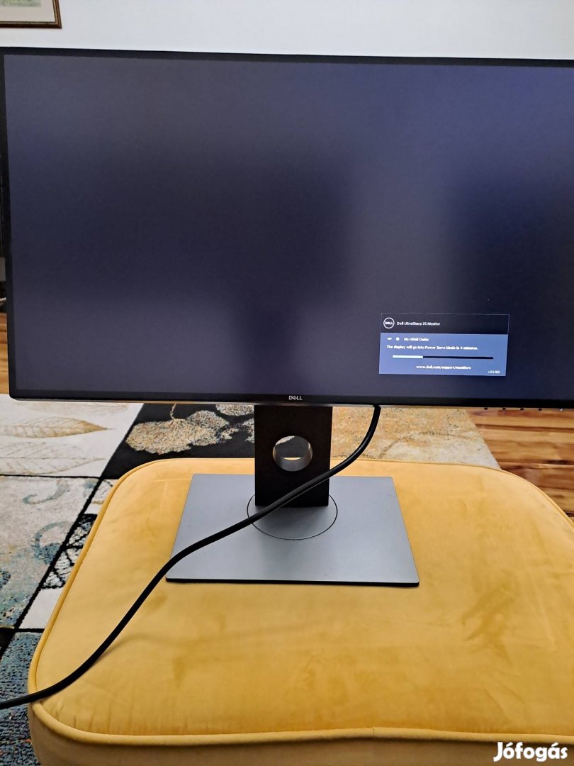 Dell U2518D Led Monitor, 25 Inc, állvánnyal, újszerű 