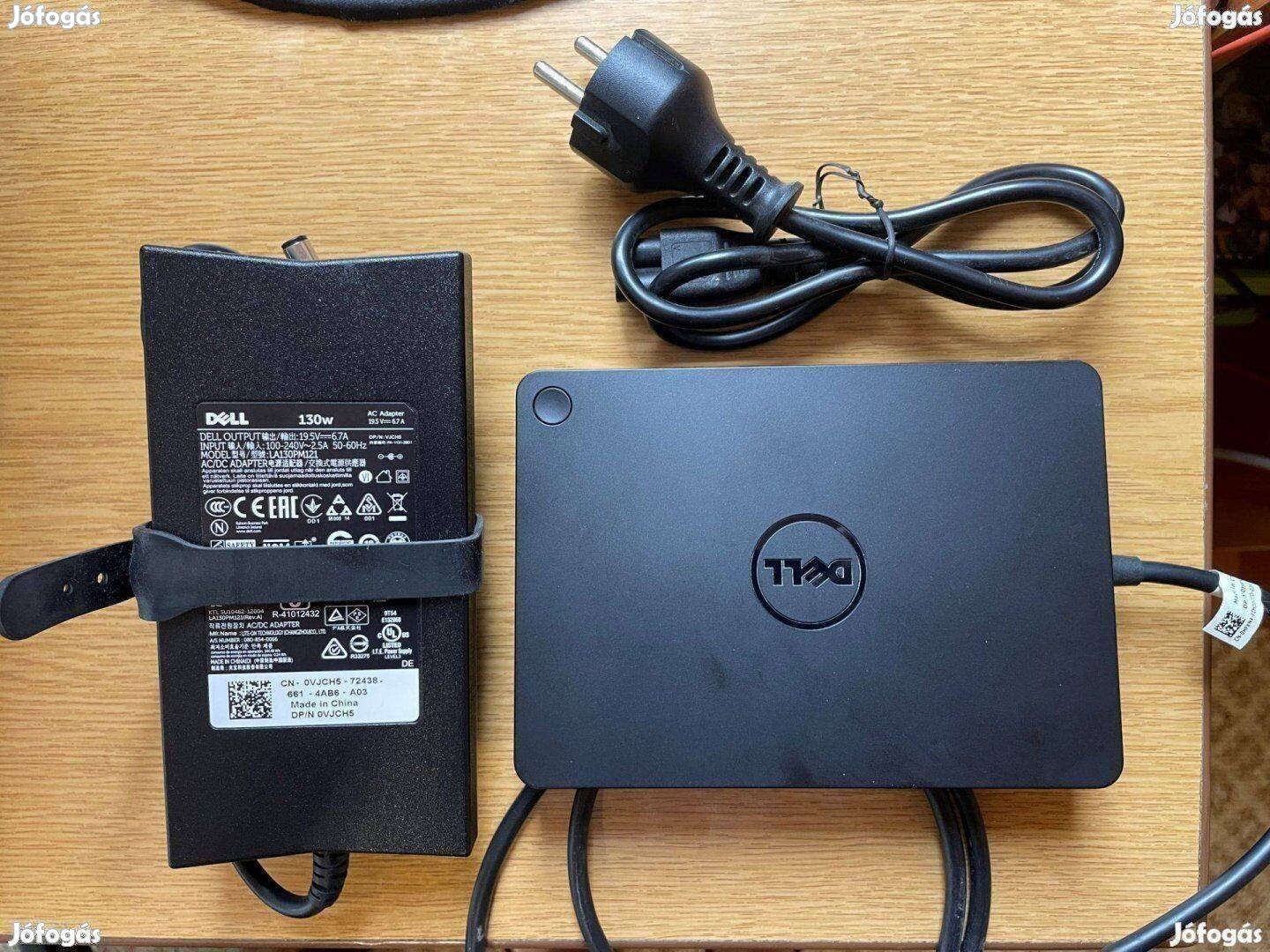 Dell USB-C dokkoló WD15 K17A + 130-180W töltő