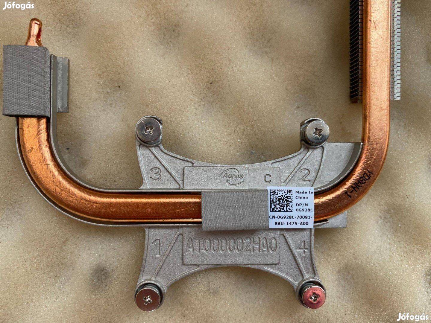 Dell Vostro 1310 heatsink hűtőborda hűtés új AT000002HA0 G928C 0G928C