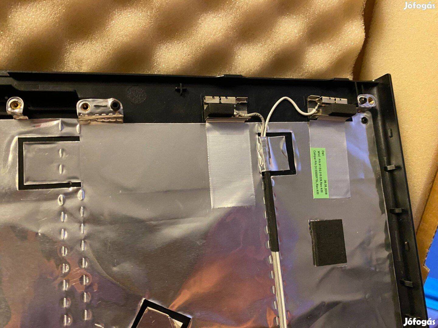 Dell Vostro 1710 1720 fekete bontott fedlap Y194C 0Y194C AP03R000F00