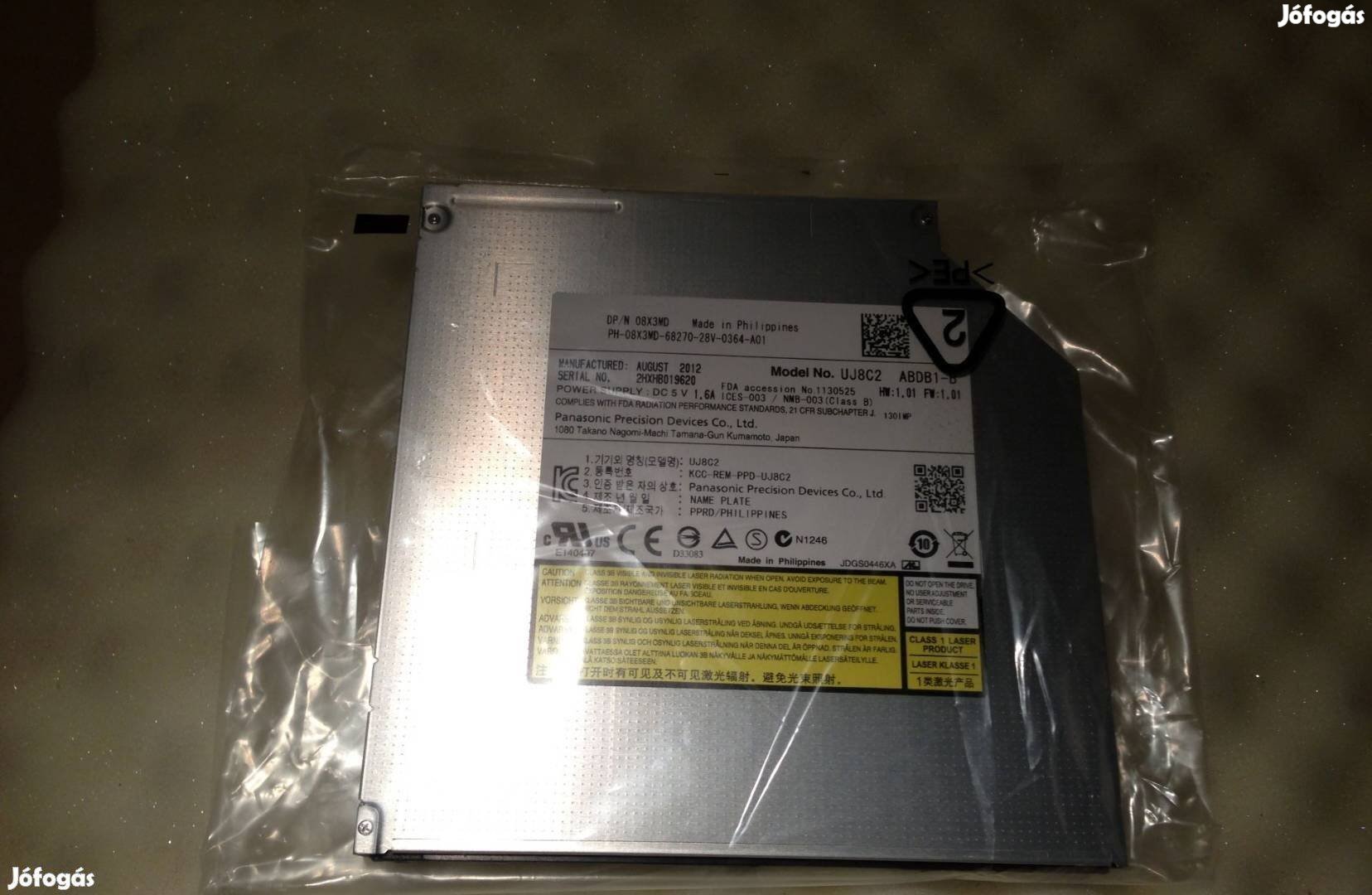 Dell Vostro 3300 3400 3500 3550 Slim 9.5MM DVD 8X3MD 08X3MD