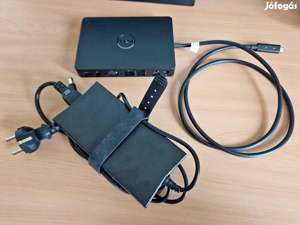 Dell WD15 USB-C dokkoló, 130W-os töltővel, adapterrel