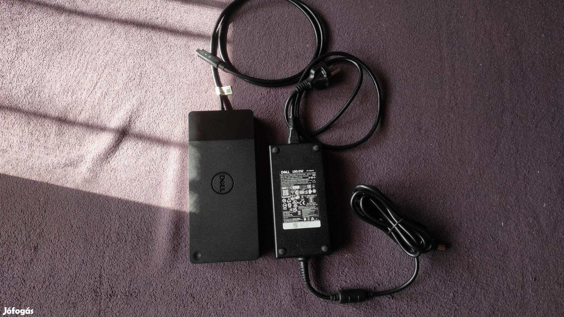 Dell WD19S USB-C dokkoló állomás adapterével