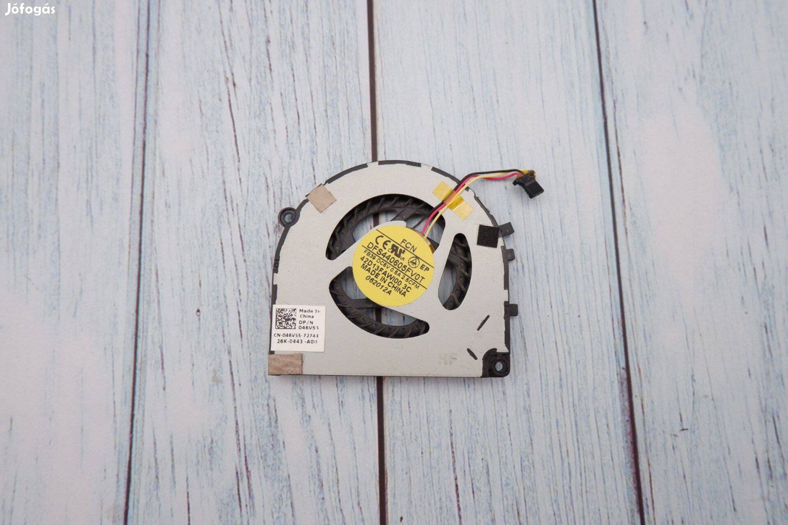 Dell XPS 13 L321X laptop ventilátor CN-046V55 DFS440605FV0T