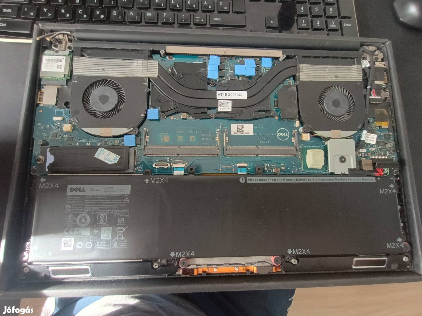 Dell XPS 15 9550, Precision 5510 84 Wh akkumulátor