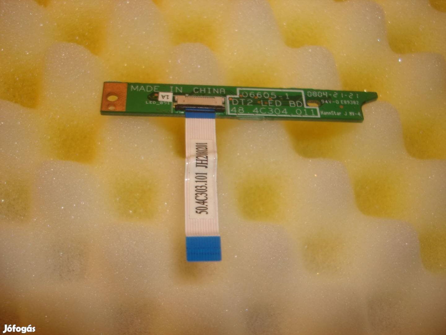 Dell XPS M1330 Bekapcsoló Gomb Panel 48.4C304.011 Power Button Board