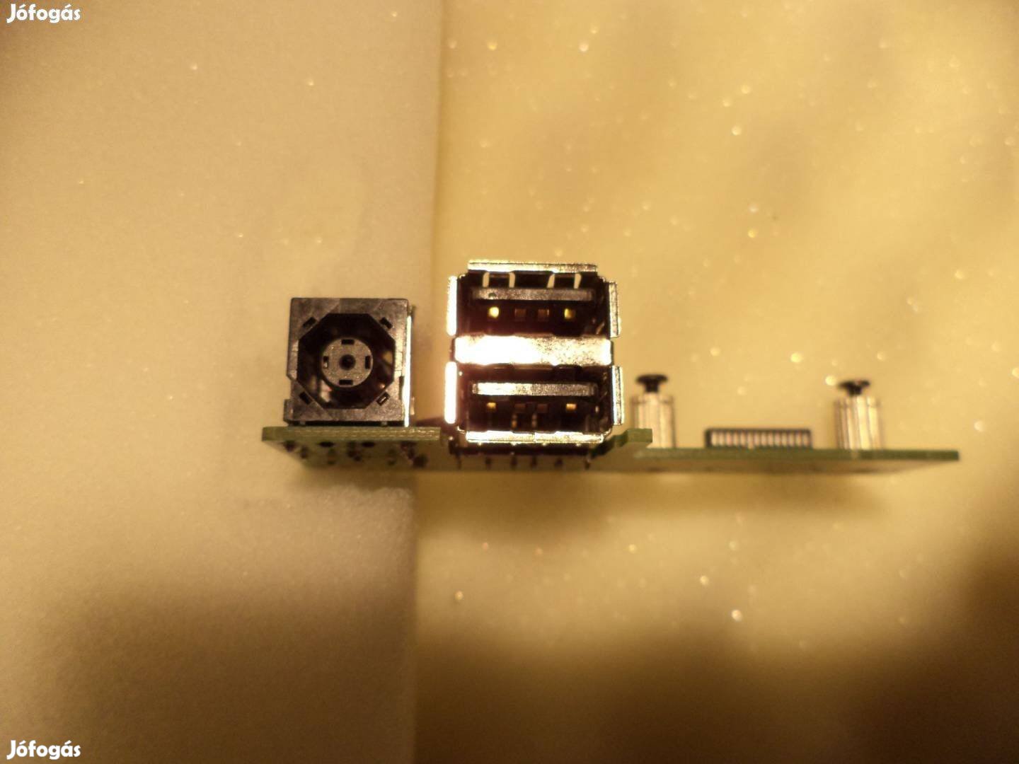 Dell XPS M1530 Charger Board Töltő Csatlakozó USB 48.4W104.011