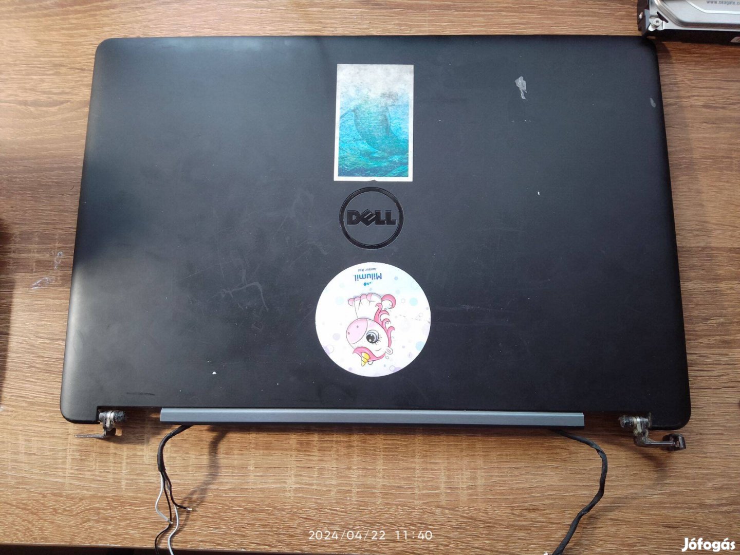 Dell e 5550 kijelző hátsó műanyag takaró + alkatrészei zsanér