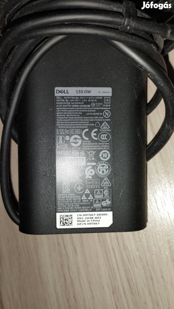 Dell gyári adapter 130W