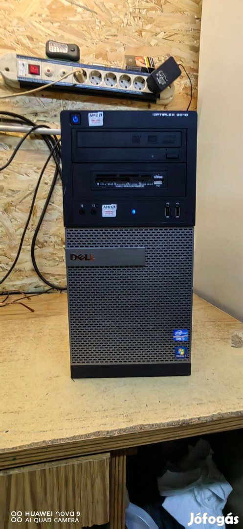 Dell i7-2600,8x3400mhz,8gb DDR3,250gb,Win10