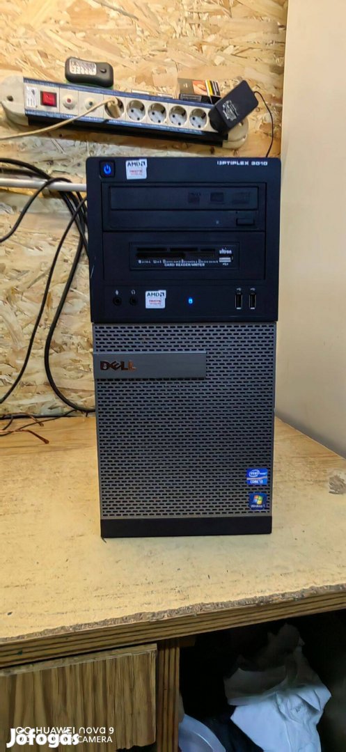 Dell i7-2600,8x3400mhz,8gb DDR3,250gb,Win10