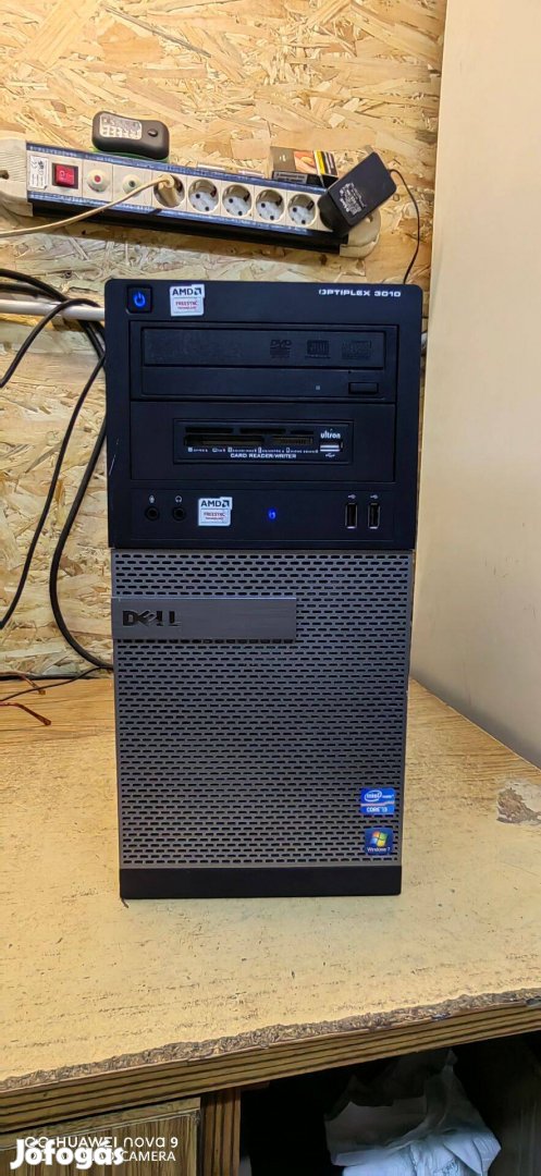 Dell i7-2600,8x3400mhz,8gb DDR3,250gb,Win10