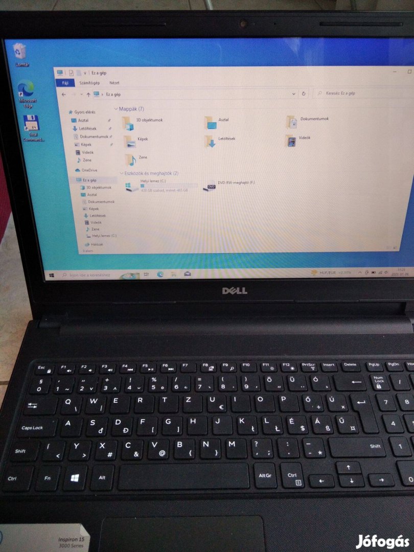 Dell inspiron 15 Corei3 4GB RAM 500Gb HD