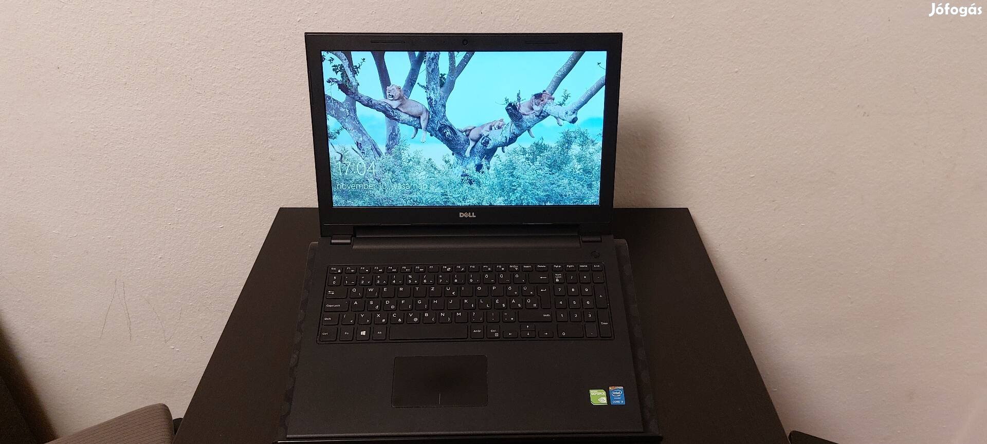 Dell inspiron 15 I3-4005U, 512 GB SSD, szinte új !!!