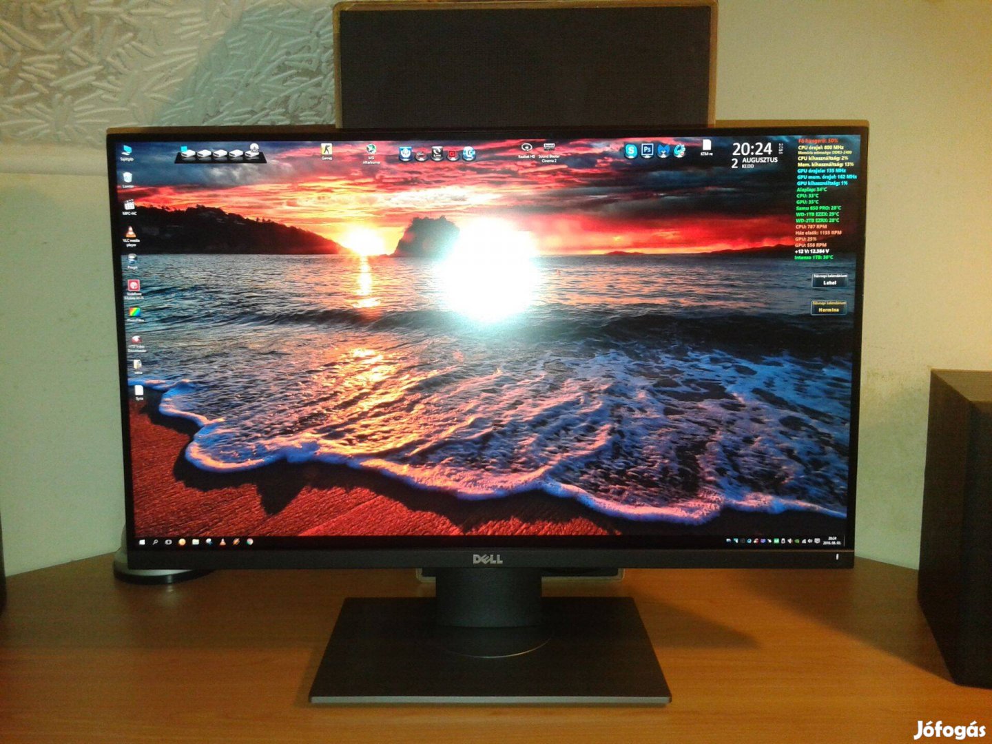 Dell monitor Ultrasharp UP2716D 27" Qhd 2560x1440