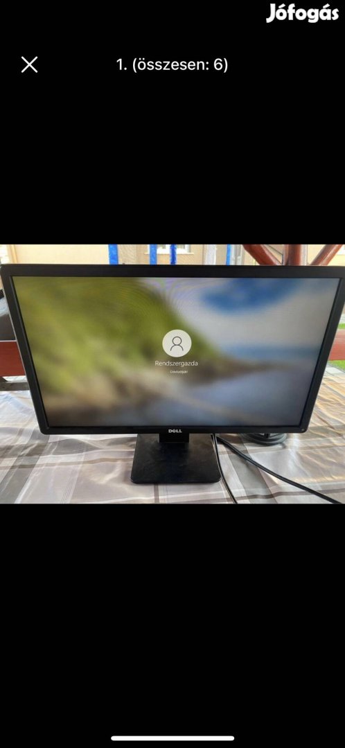 Dell monitor és számítógép