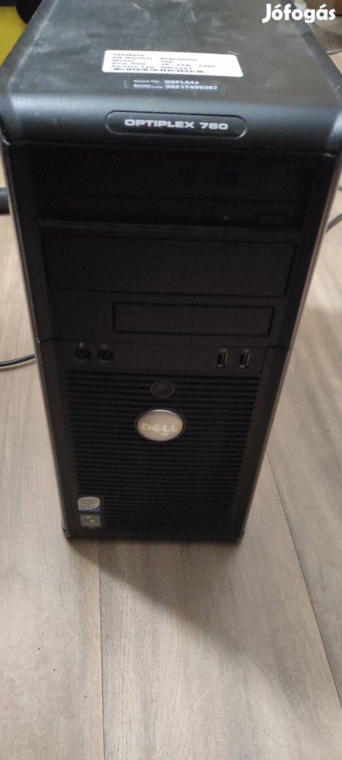 Dell optiplex 760 C2D 3.0ghz, 6gb ram, 250gb hdd, tp wifi