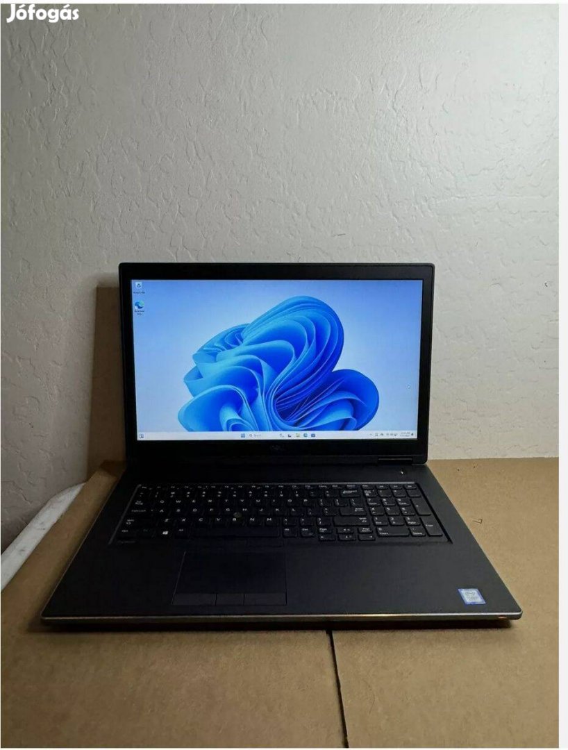 Dell precision fullos laptop eladó Nvidia Quadro P3200 6GB Gddr5