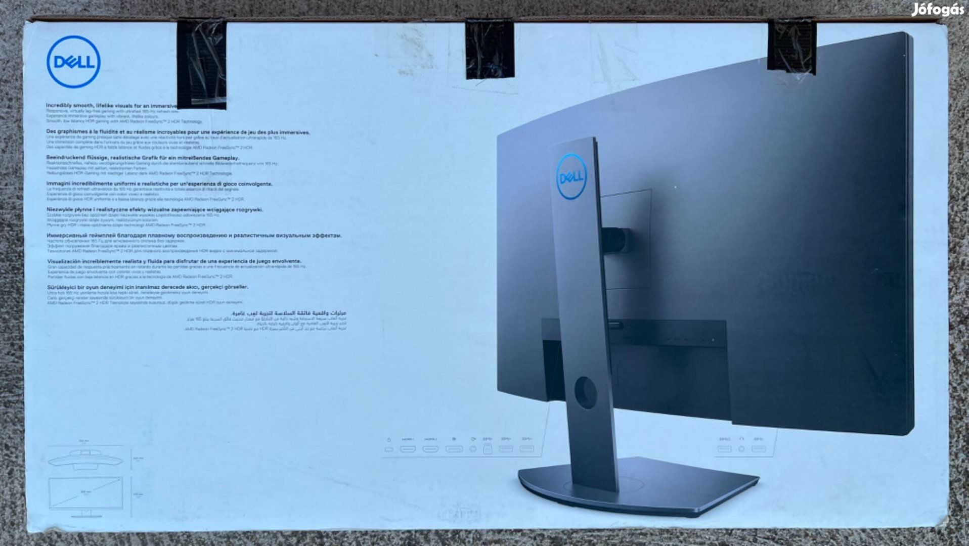 Dell s3220 Dgf gaming monitor 32 coll