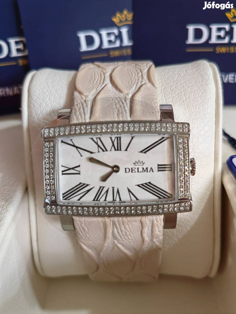 Delma Gyémánt Luxus női karóra Vadonatúj 2 év garanciával