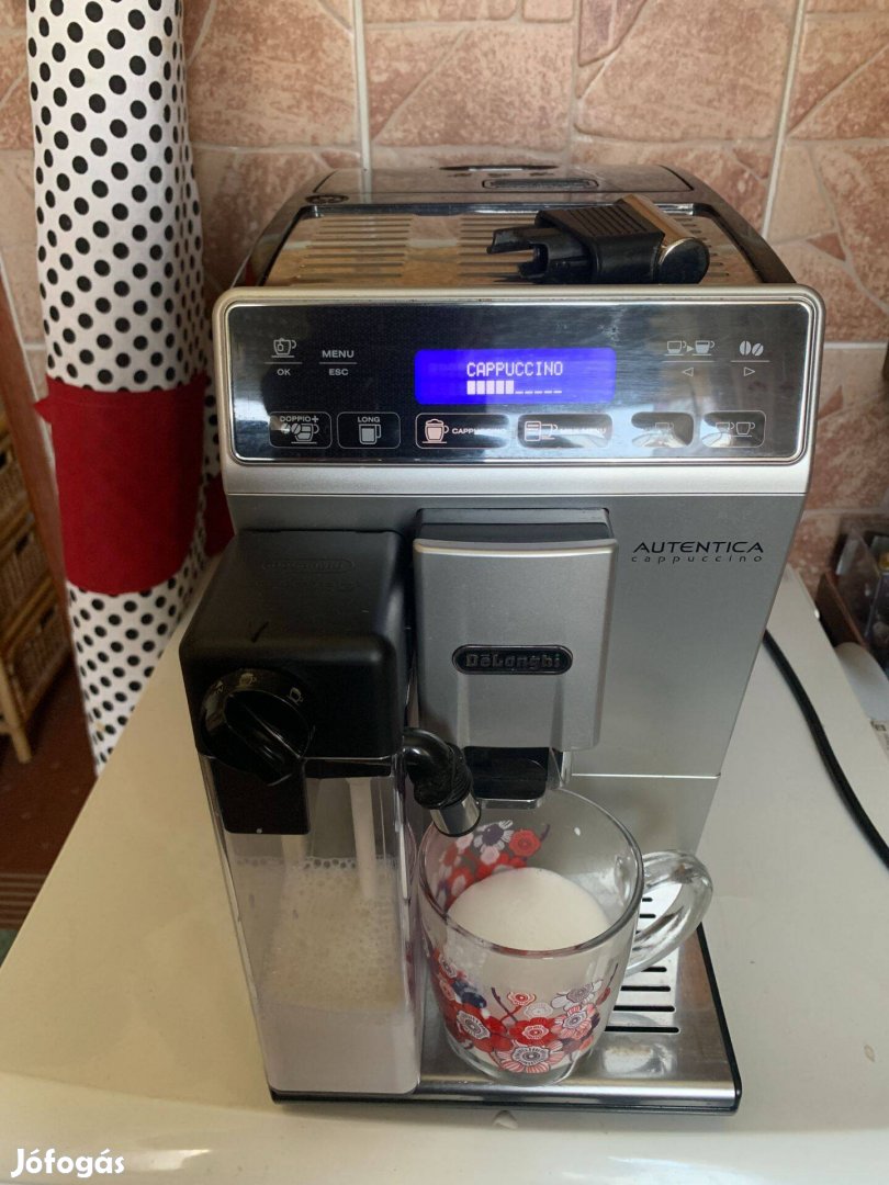 Delonghi Autentica Cappuccino ,automata kávéfőzőgép eladó !