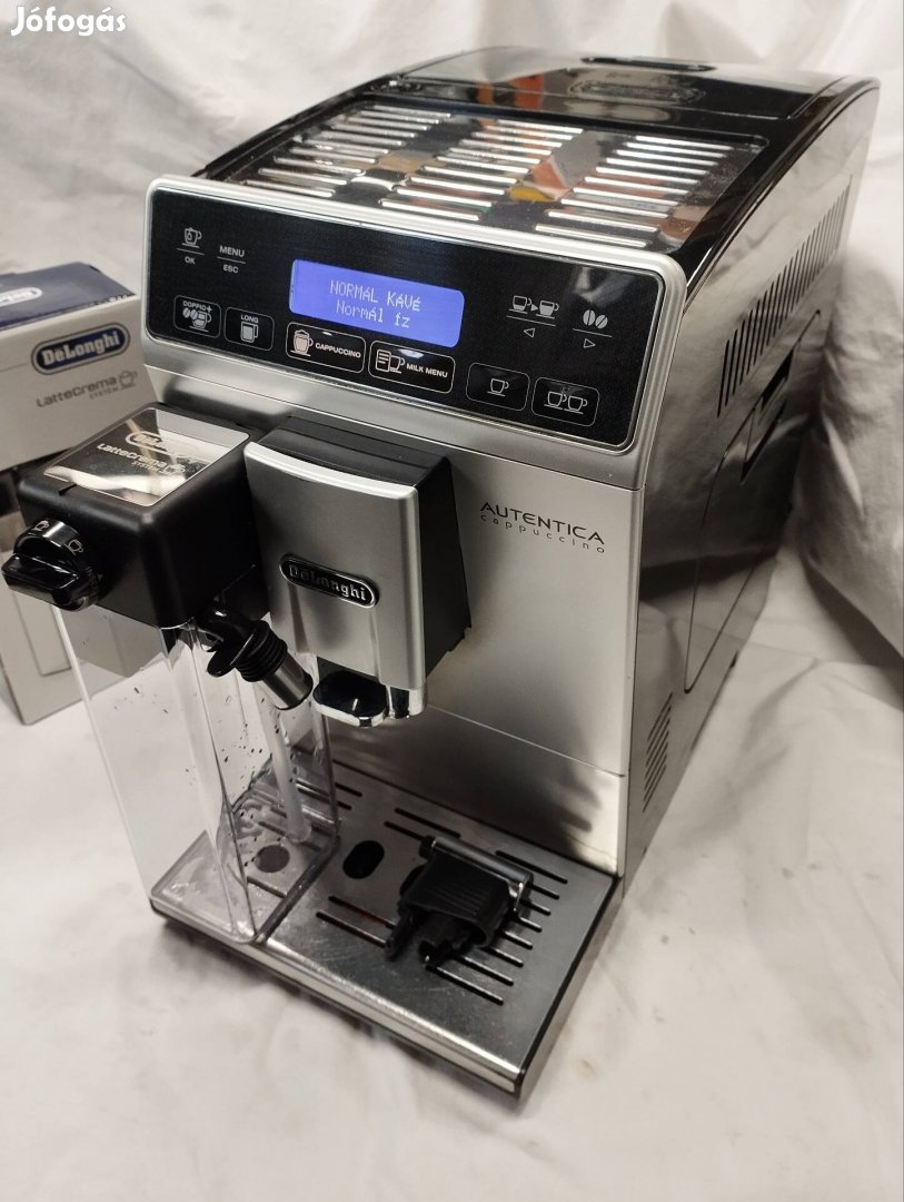 Delonghi Autentica Cappuccino full automata kávéfőző