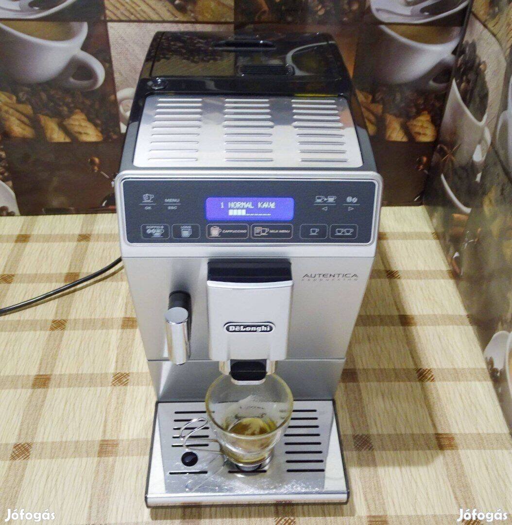 Delonghi Autentica automata kávégép kávéfőző presszógép hibás