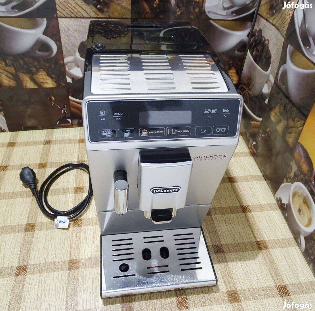 Delonghi Autentica automata kávégép kávéfőző presszógép hibás