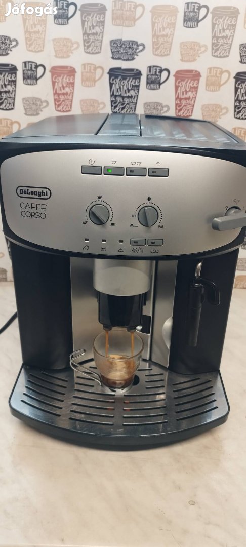 Delonghi Caffe Corso Eco Automata kávégép Garanciával 