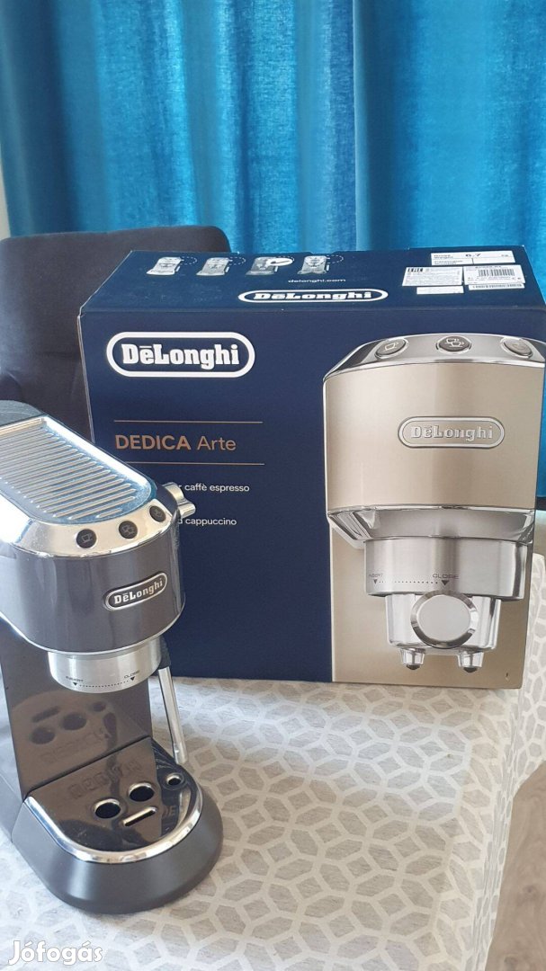 Delonghi Dedica EC885 kávéfőző garanciával+ barista szett / kávédaráló