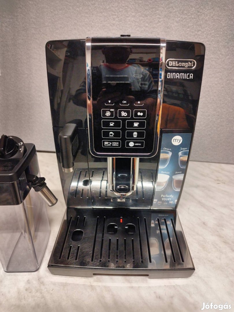 Delonghi Dinamica 350.55 Fekete Automata kávégép 