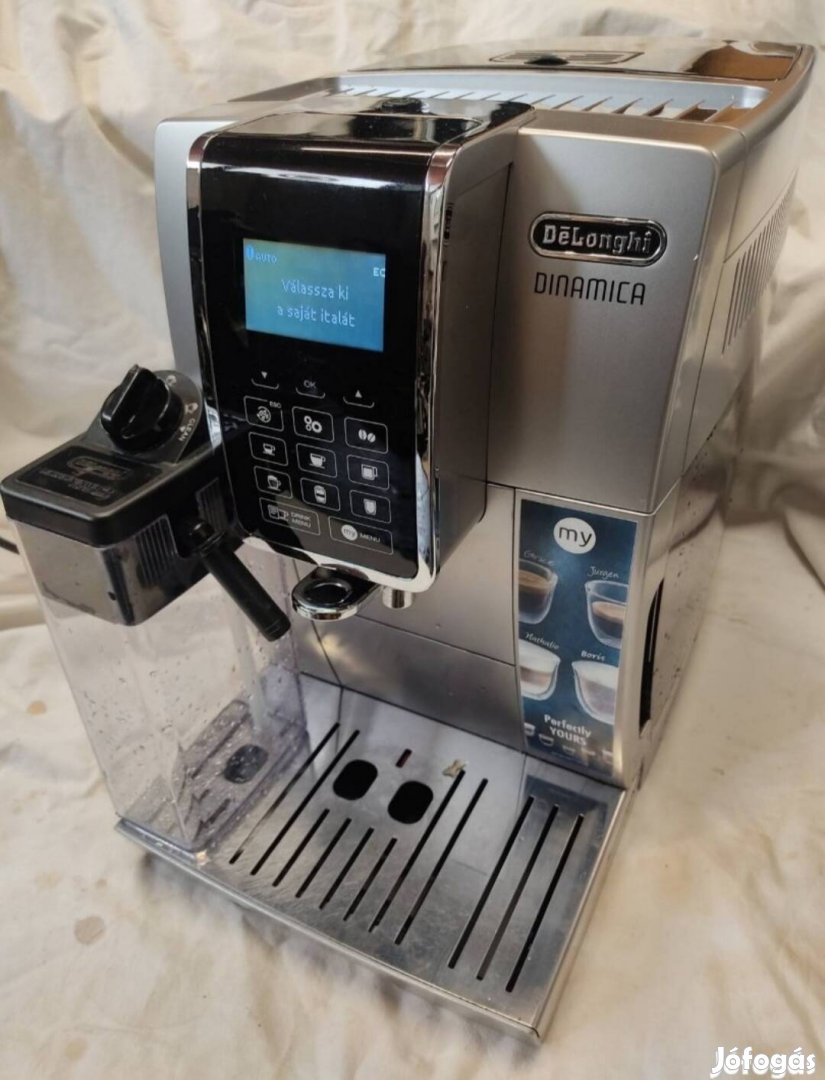 Delonghi Dinamica Cappuccino Ecam 350 75 full automata kávéfőző